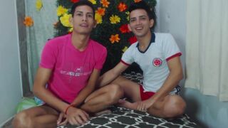 Hot Latino Guys Training for Valentines Days