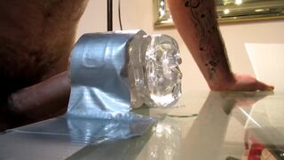 Amateur Guy Slowly Fucking Fleshlight Huge Load - 14 image