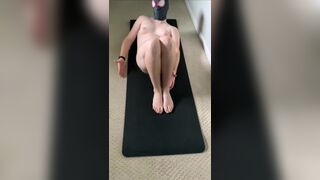 Morning Workout in Jockstrap