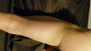 Jacking off with Ass Play and Cumshot