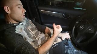 JOHN SPARK Cum in my Car Big Dick