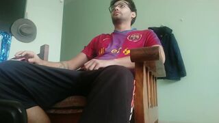 Football Player Jerk off in Spy Cam - 2 image