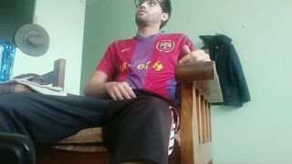 Football Player Jerk off in Spy Cam - 3 image