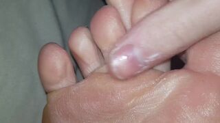 Sexy Daddy Applies Cream to his Feet and Legs (Warning: Foot Fetish)