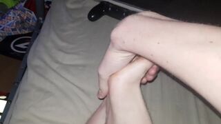 Sexy Daddy Applies Cream to his Feet and Legs (Warning: Foot Fetish) - 12 image