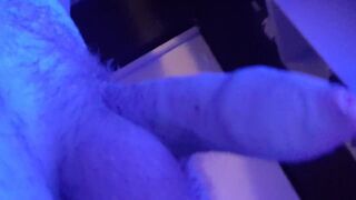 Teen Twink Strips, Plays with Cock, Bouncing it around and Shows Asshole Off!