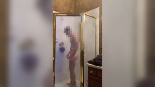 White Twink Caught on HIDDEN Shower Camera - 10 image