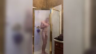 White Twink Caught on HIDDEN Shower Camera - 11 image