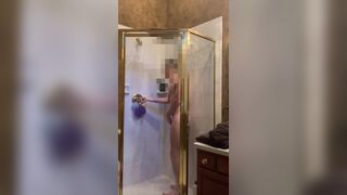 White Twink Caught on HIDDEN Shower Camera - 2 image
