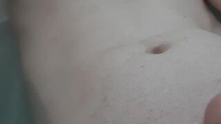 Twink Teen uses Nails to Tease Cock | Close up of Cumshot and Scratching with Acrylics