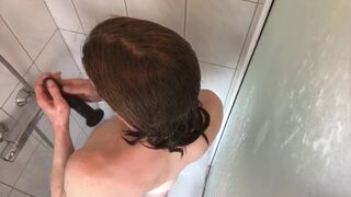 Daily Routine: Anal Warmup while taking a Morning Shower - 3 image