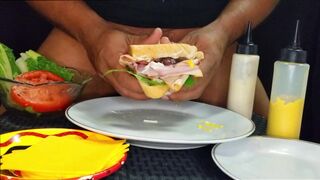 Cock Chef Sandwich Time