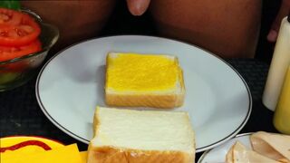 Cock Chef Sandwich Time