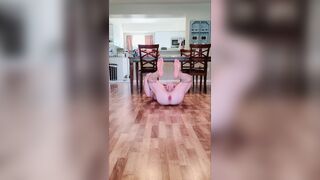 Showing beautiful feet and Dad bod