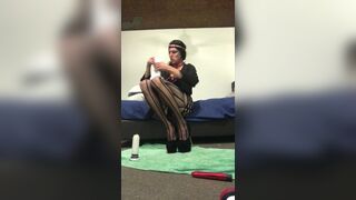 CD Cam Show High Heels Dildo Suck and Fuck