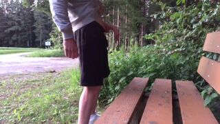 Risky masturbation on a busy road - 6 image