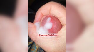 Master Ramon jerks hot milk directly into your slave's mouth, delicious! - 1 image