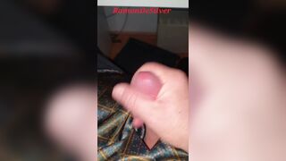 Master Ramon jerks hot milk directly into your slave's mouth, delicious!