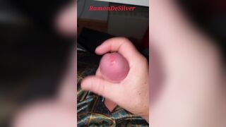 Master Ramon jerks hot milk directly into your slave's mouth, delicious!