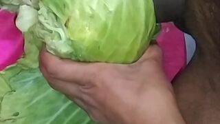 Cabbage With My Horny Big Black Cock And Balls For Dirty Desire Part-1 - 7 image