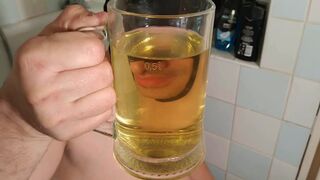 Ultra hard gagging & throat fuck a piss drinker slave HD