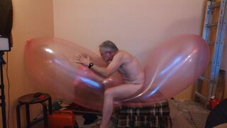 Balloonbanger 83) Ride Hump Pop Giant Blimp Balloon!