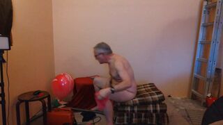 Balloonbanger 83) Ride Hump Pop Giant Blimp Balloon!