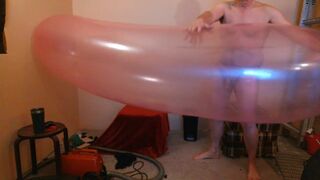 Balloonbanger 83) Ride Hump Pop Giant Blimp Balloon!