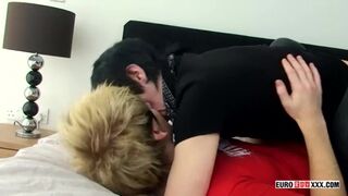 Inexperienced Europeans Jaymie Brooks and Kevin Nash ass breed hard