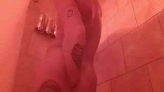 Deep Cleaning My Ass in the Shower Solo Anal Fisting and Prolapse PMV - 13 image