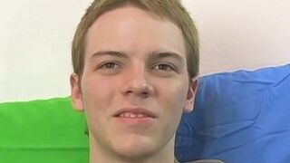 Little twink Matt Phoenix masturbates solo after interview - 6 image