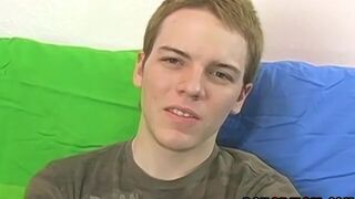 Little twink Matt Phoenix masturbates solo after interview - 8 image