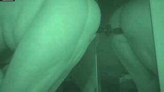 Fucking 3 dildos mounted on a mirror. 13 - 33cm length, sliding deep in my big bubblebutt - 7 image