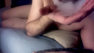 Blowing clouds on myself, Meth and Sheesha. - 4 image