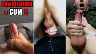 COMPILATION OF my CUM!  Intense orgasms, Male Moans, Convulsions - 1 image