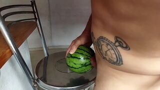 Fucking with a watermelon #1 - 11 image