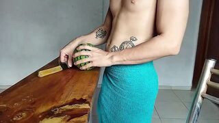 Fucking with a watermelon #1 - 3 image