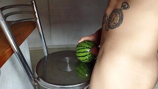 Fucking with a watermelon #1 - 8 image