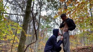 Boy Sucking Outdoor - 1 image