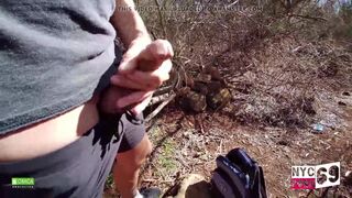 Public Sex 2 guys Big dick handjobs - 6 image