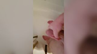 Jerked off in Shower till I Cum, while my GF was on Phone Talking to her Bestfriend - 13 image