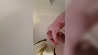 Jerked off in Shower till I Cum, while my GF was on Phone Talking to her Bestfriend - 15 image