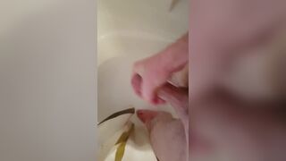 Jerked off in Shower till I Cum, while my GF was on Phone Talking to her Bestfriend - 9 image