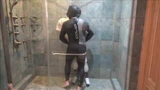 Orca and his Captured Football Dummy Jock