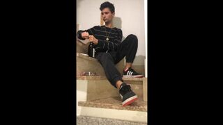 My first Fetish Video - Verbal Smoking and Spit (feet Video) - 1 image