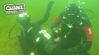 Fetishdive with scubadivernl