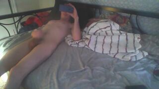 Just Jacking off and Playing with the Neighbor