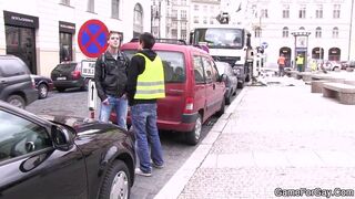 Gay deepthroat and cock riding - 2 image