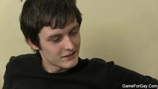 Gay deepthroat and cock riding - 3 image