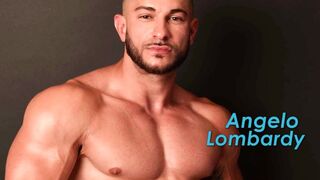 Angelo Lombardy on Flirt4Free - Muscle Man Oils up his Ripped Body and Plays with his Constricted Gap - 1 image